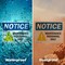 Signmission Maintenance Personnel Only, 5 in W x Rectangle, Vinyl Decal OS-2PACK-NS-D-35-L-15921 - alternate 2